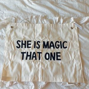 she is magic that one banner